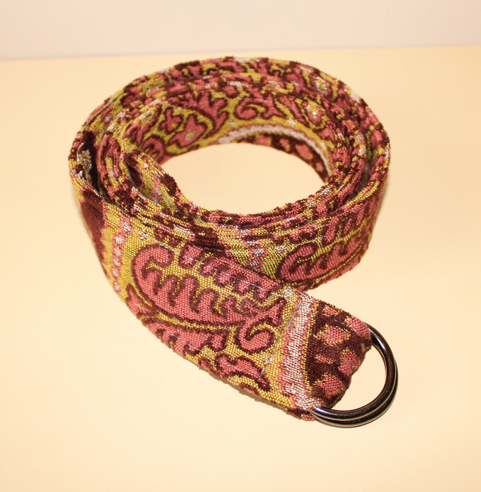 Ring Belt 007, Unisex, canvas belts, metal ring belt,